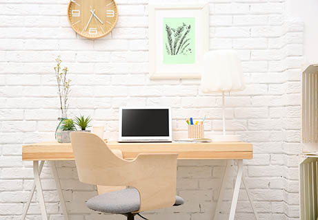 Arbeitszimmer-einrichten-Tisch-Stuhl Arbeitszimmer-einrichten-Tisch-Stuhl