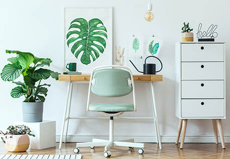Einrichtung-Kleines-Büro-Farben Einrichtung-Kleines-Büro-Farben