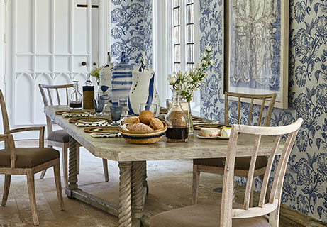 Esszimmer-Deko-Landhaus-Ambiente