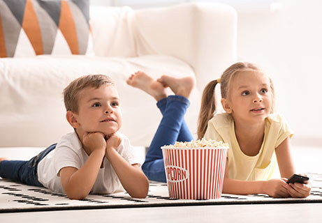 Ideen für-Spielzimmer-TV-Kinderkino Ideen-für-Spielzimmer-TV-Kinderkino