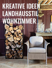 Landhausstil-Wohnzimmer
